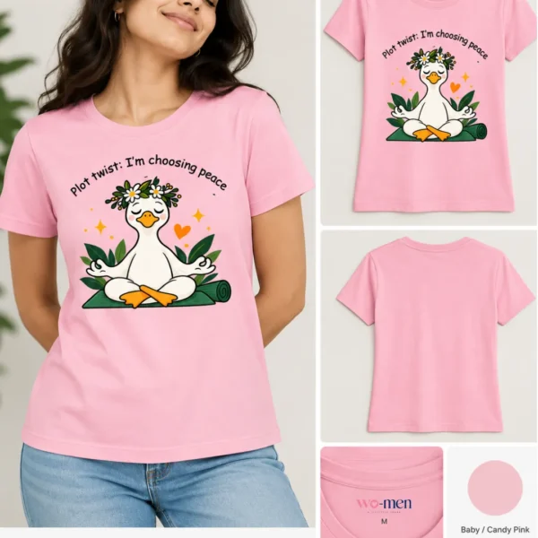 Choosing Peace Duck Tee
