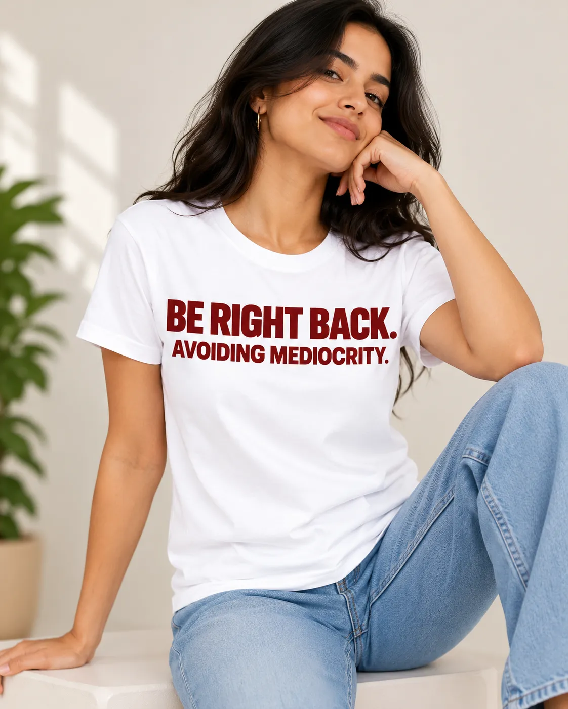 baddie5 Be Right Back Tee - Image 1