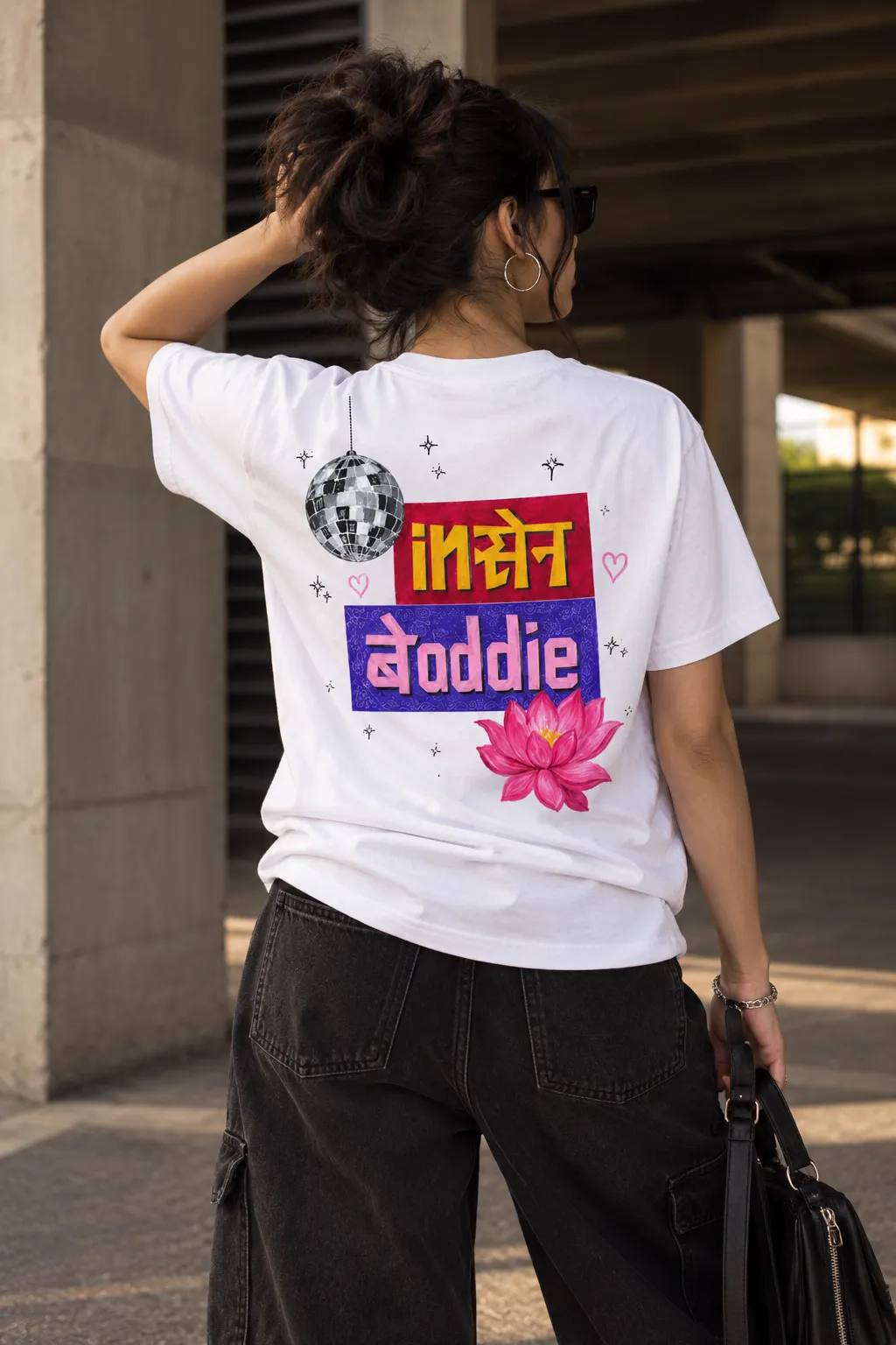 insane Baddie Back Statement Tee - Image 1